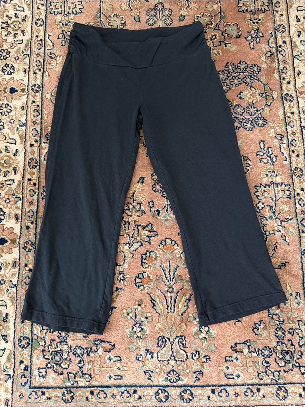 Women’s Black Track Pants - Comfortable Wide Waistband